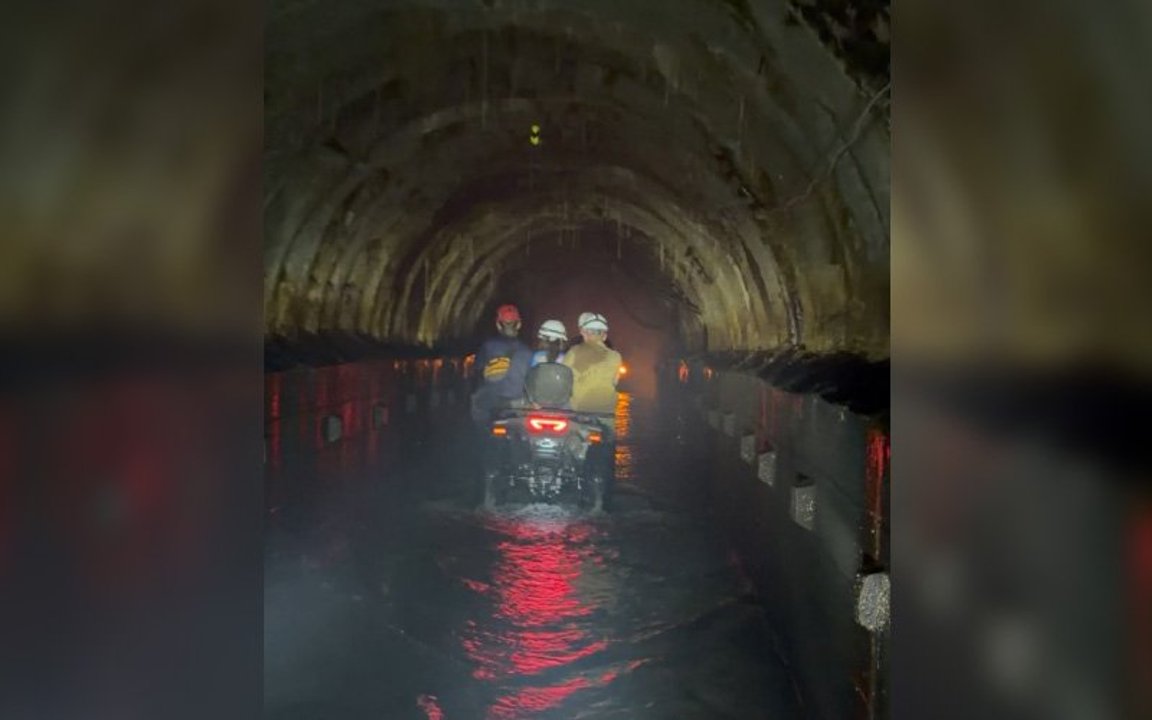 Venezuela: rescatan a ocho trabajadores atrapados en un túnel hídrico