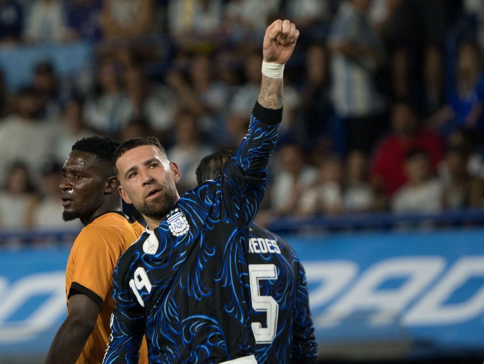 Goleador inesperado: Otamendi hizo el 3-0 para la Selección argentina ante Zambia