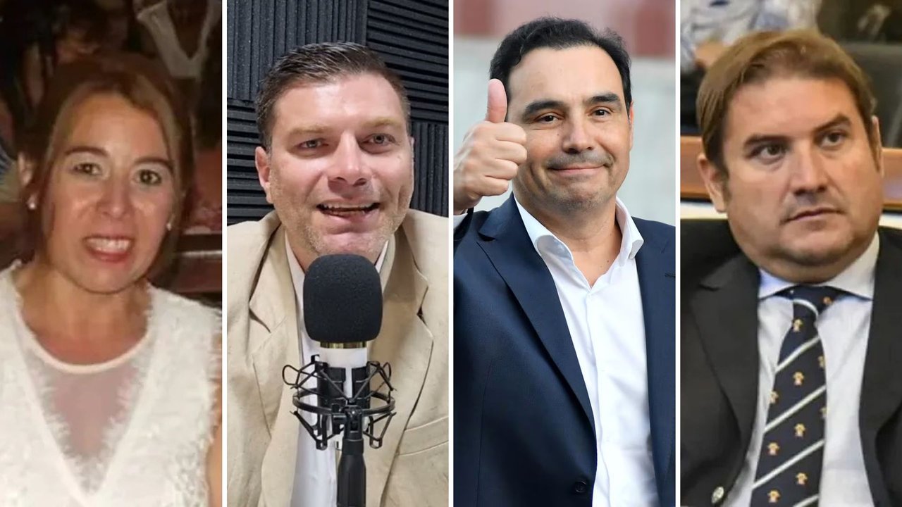 Las fotos de Gustavo Valdés con los acusados en el caso Loan en distintos actos provinciales