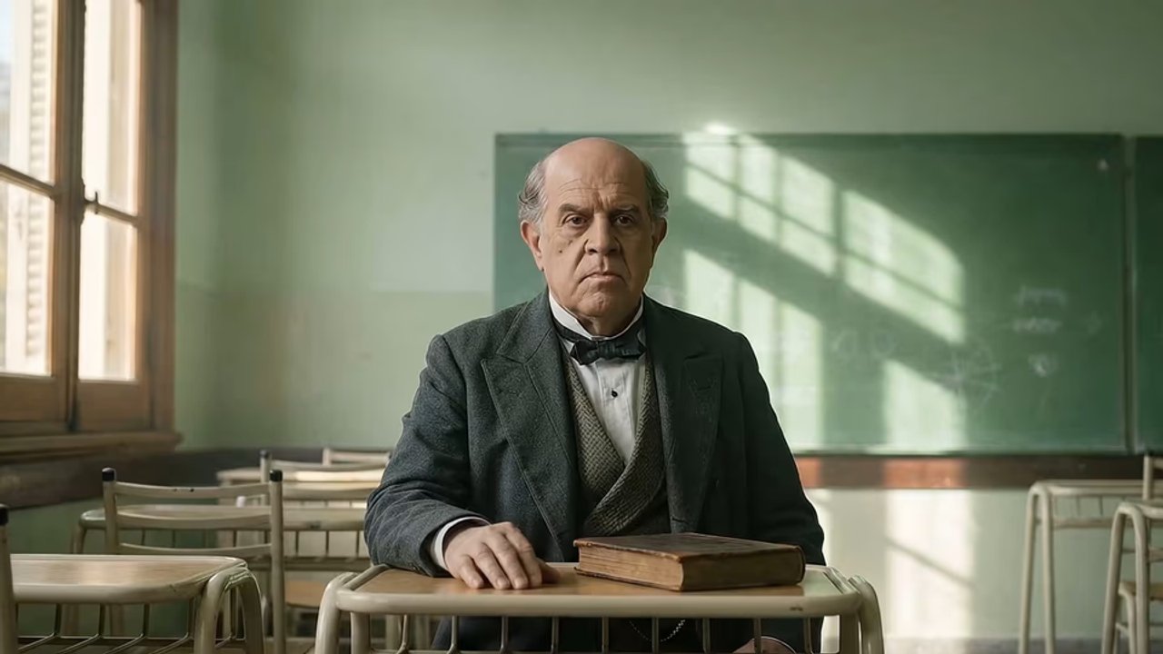 El spot de La Libertad Avanza con IA en el que Sarmiento habla de educación mientras la desfinancia