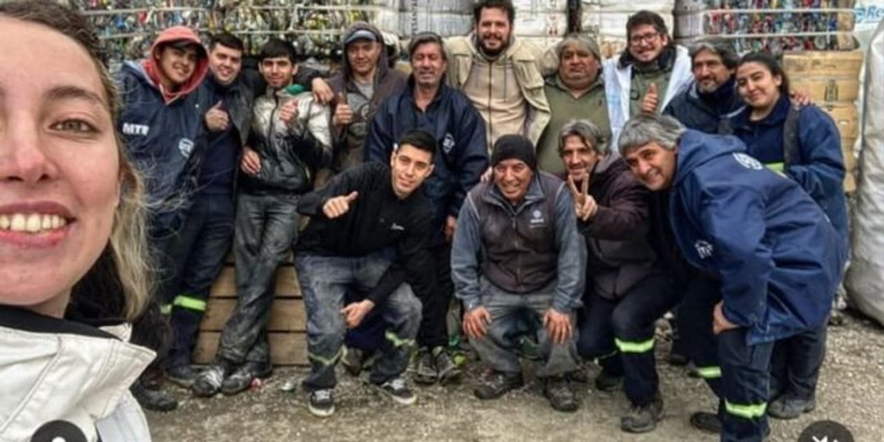 Puntos verdes, centros de acopio y mucho esfuerzo: así es reciclar en el fin del mundo