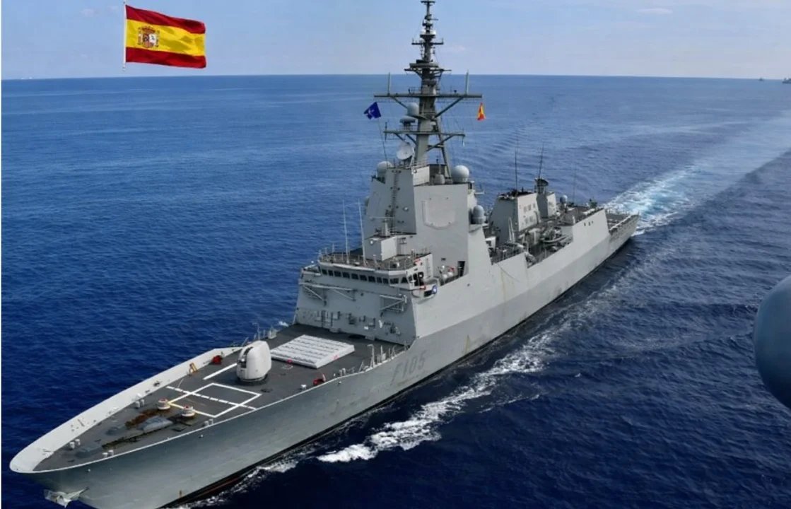 Medio Oriente: España mueve una fragata al Mar Mediterráneo