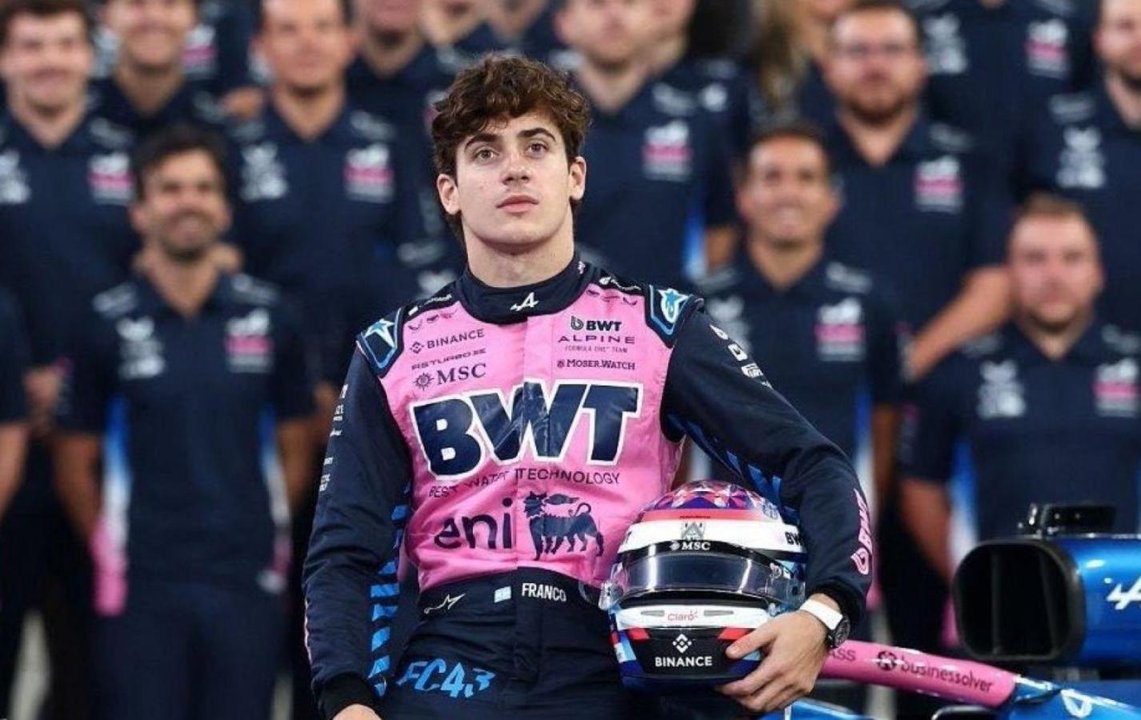 Colapinto volverá a tener uno de sus sponsors principales