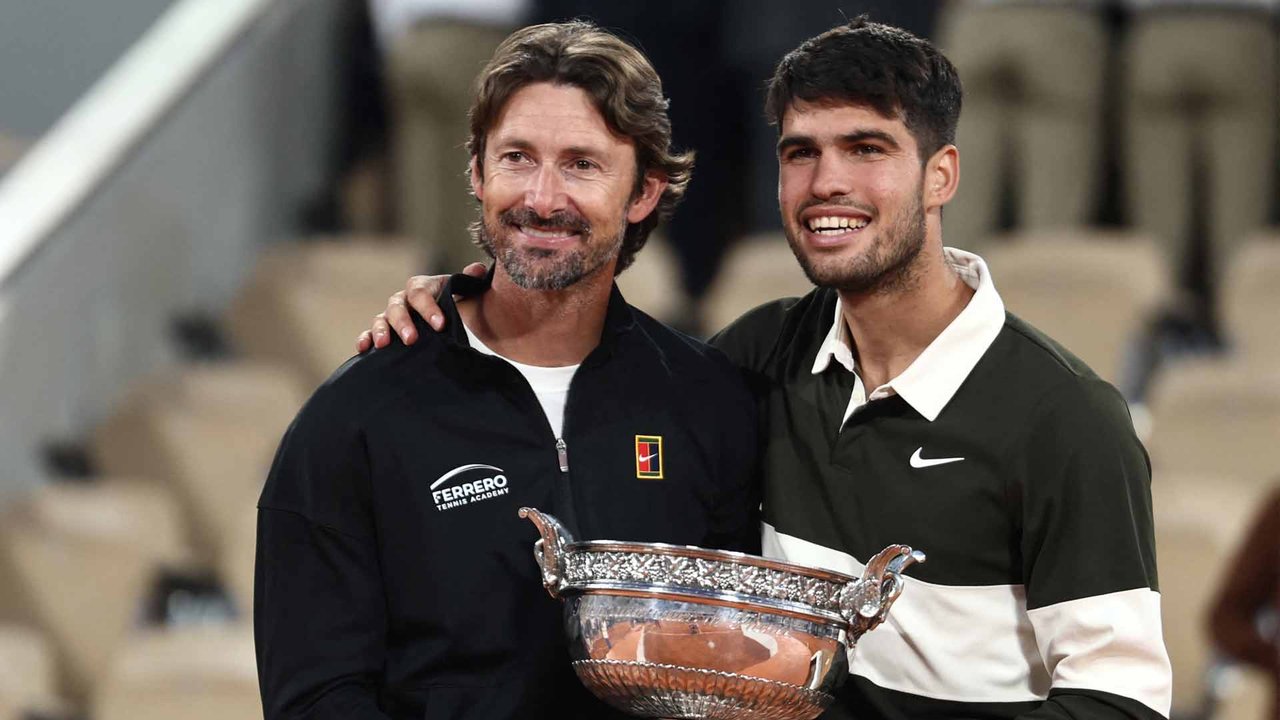 Ferrero se refirió a la posibilidad de volver a entrenar a Alcaraz: “Las segundas partes…”