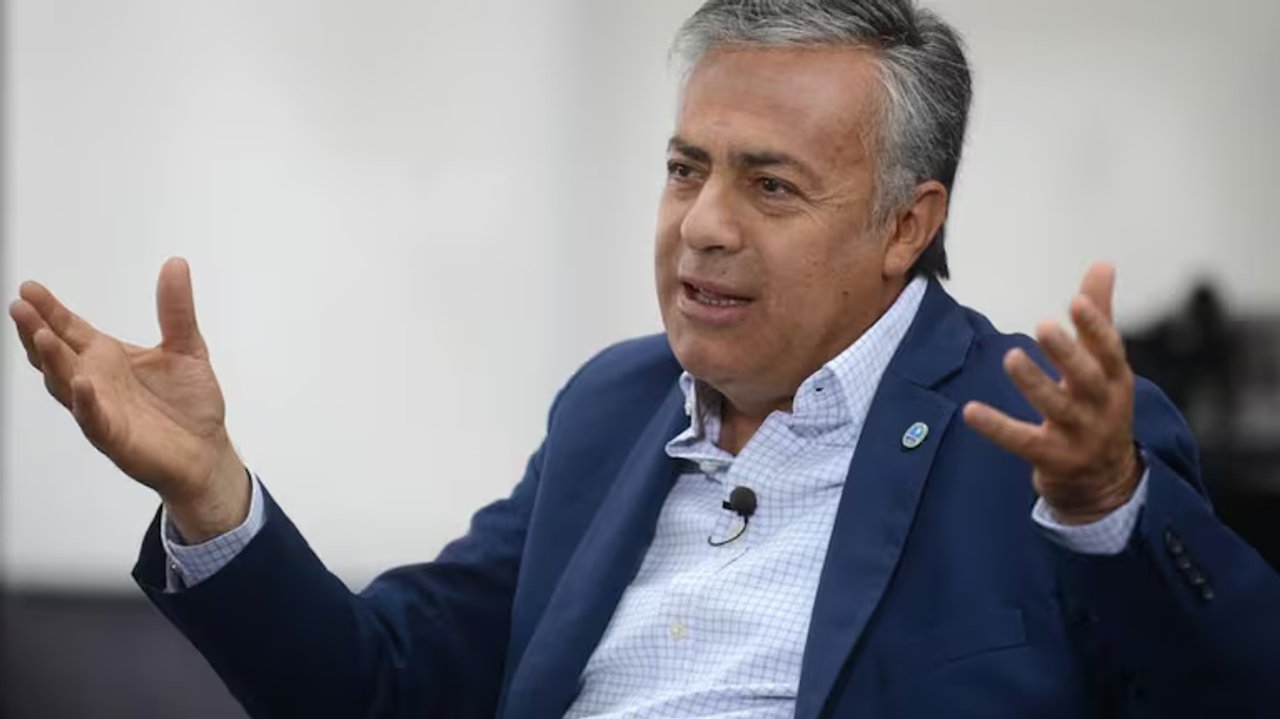 El gobernador de Mendoza salió a celebrar en las redes que en su provincia cayó el empleo