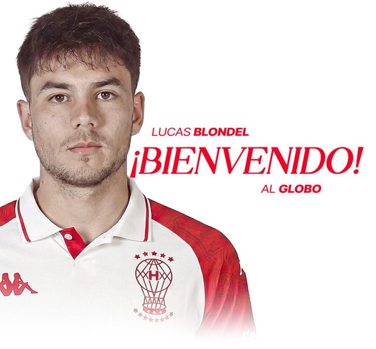 Sin lugar en Boca, Blondel fue presentado en Huracán
