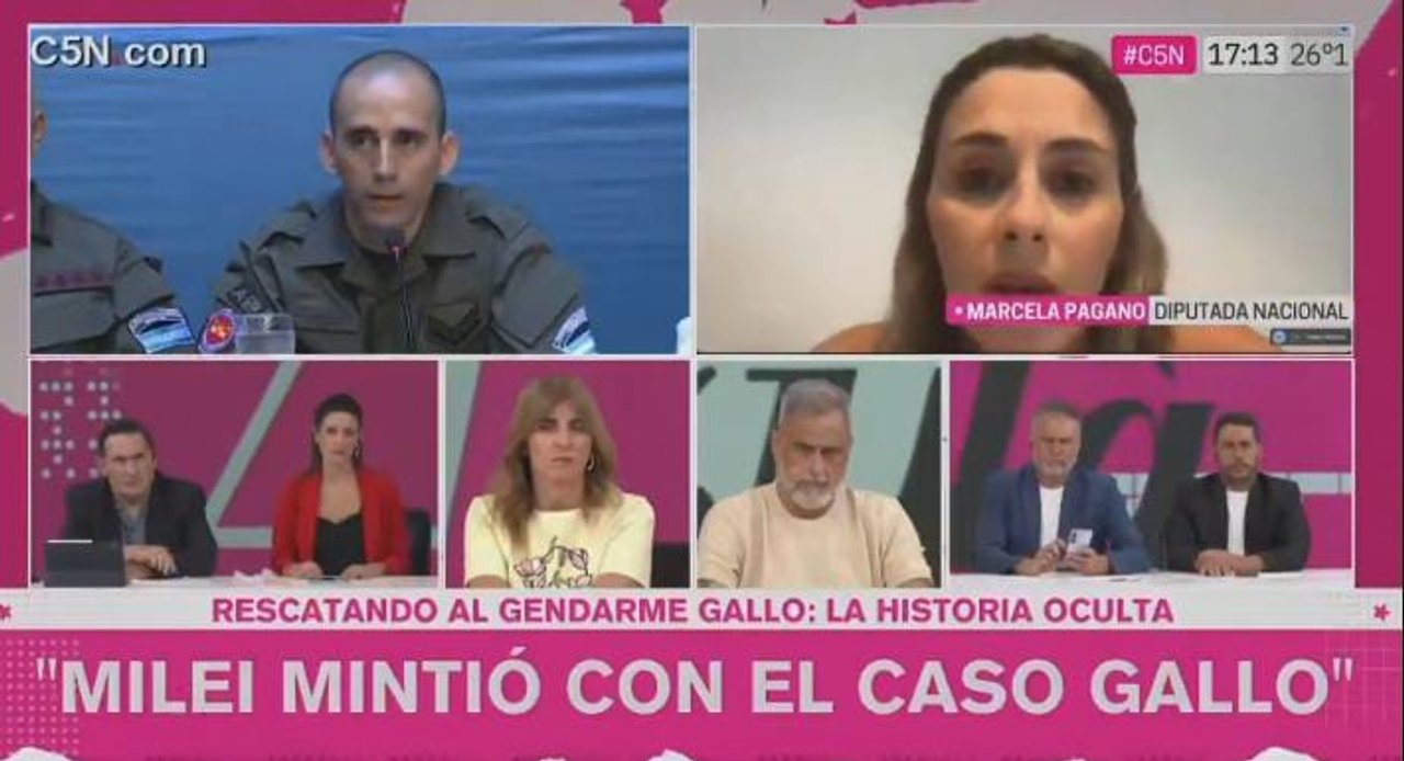Pagano desmintió a Milei y aseguró que “a Nahuel Gallo nos lo querían devolver a toda costa, pero el gobierno no lo reclamaba”