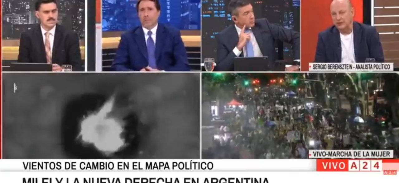 Bombazo: en A24 confirmaron que “los servicios de inteligencia están tutelados por el Mossad y la CIA"