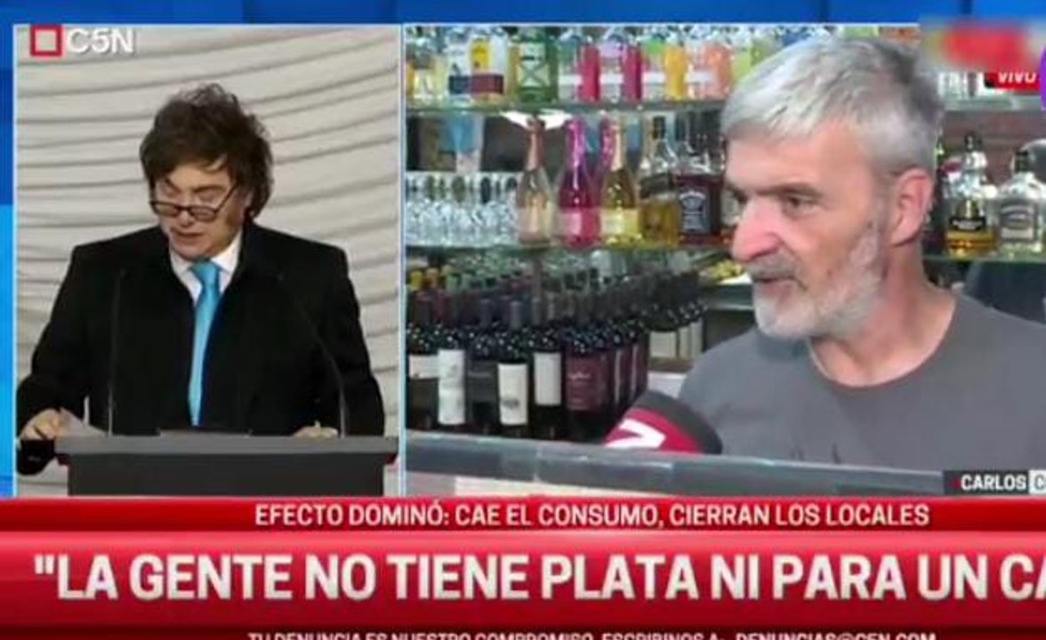 “Esto se está pareciendo al 2001”: la cruda advertencia de un comerciante en medio de la caída del consumo
