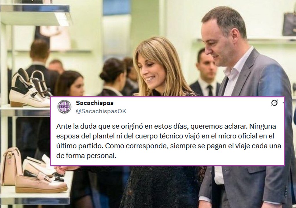 Hasta la cuenta de Sacachispas se burló de Adorni por llevar a su mujer a Nueva York con la nuestra