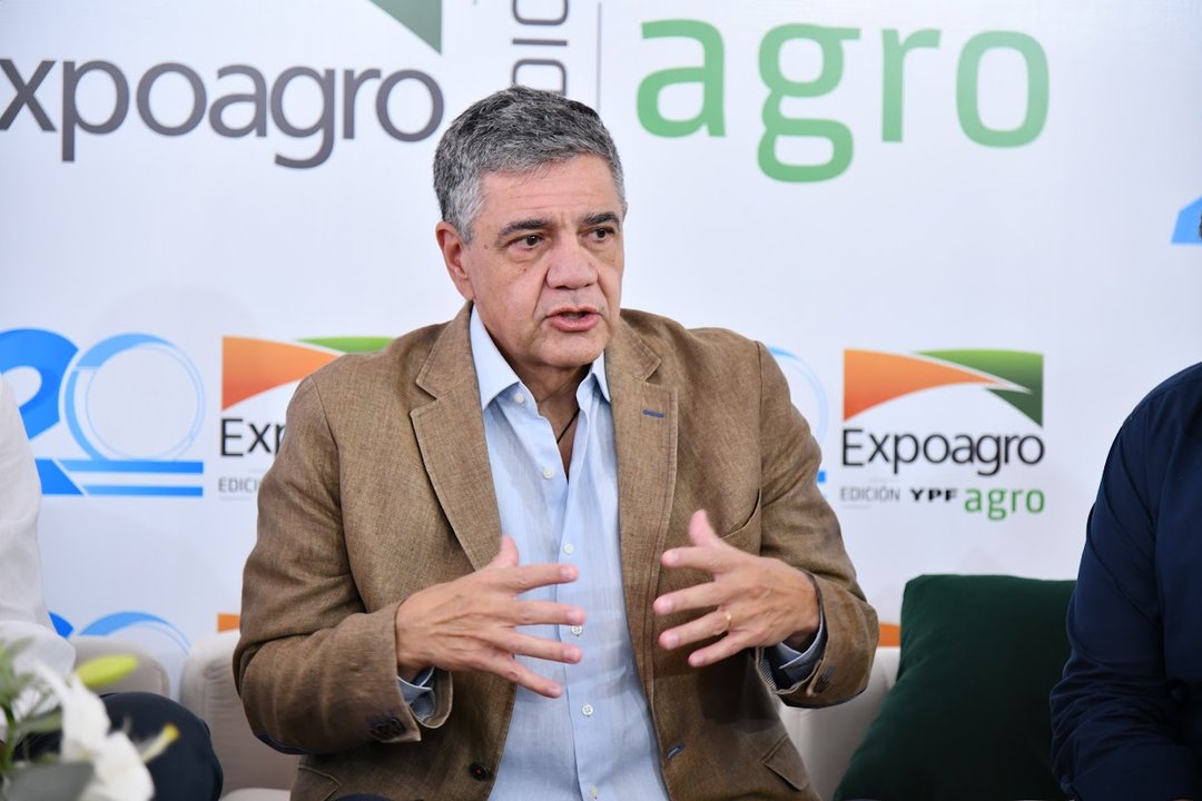 Jorge Macri asistió a Expoagro y se reunió con productores