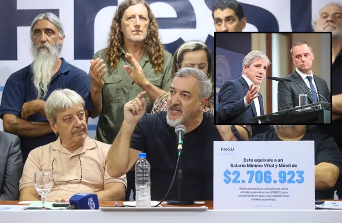 Tras los números del Gobierno, los sindicatos presentaron su propia Canasta Básica