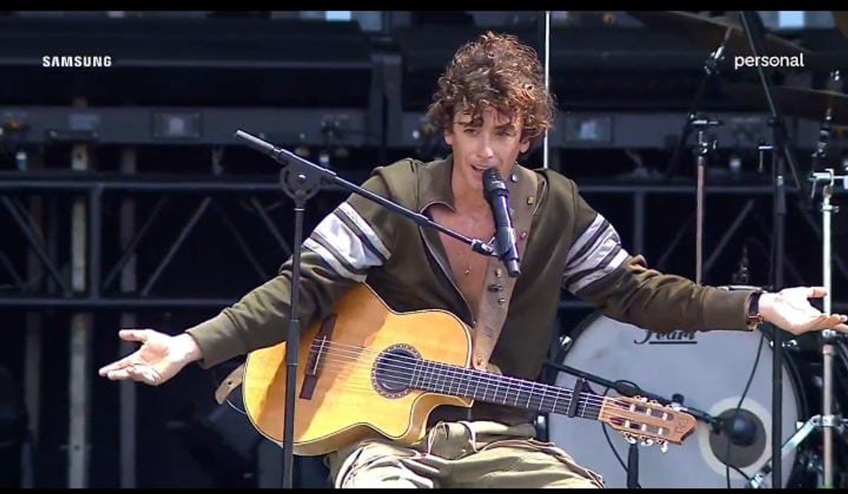 Insultos en el Lollapalooza: el español Guitarricadelafuente se quejó del sector VIP y la gente reaccionó