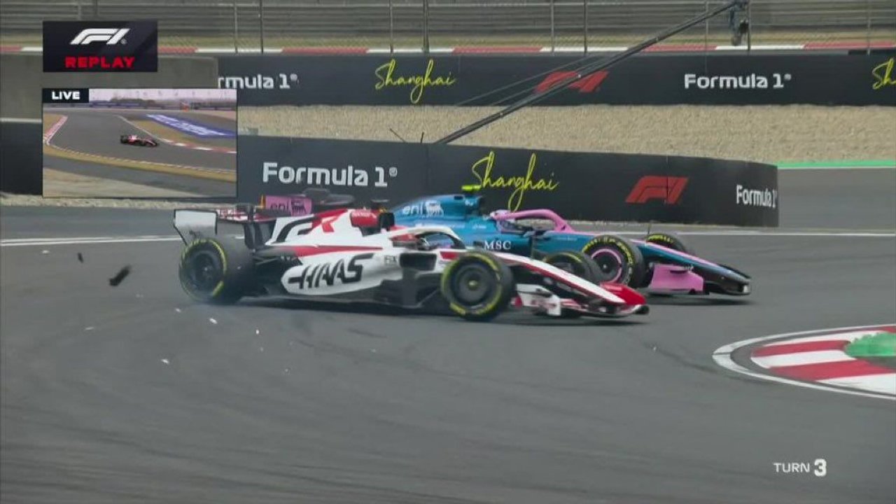 Así fue el choque de Ocon a Colapinto, que podría haberle arruinado la carrera