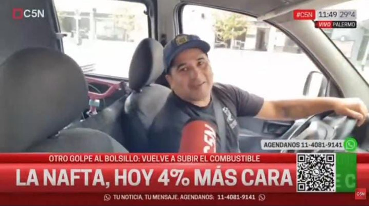 Volvió a subir la nafta: “Es un robo, y los que robaban eran los del otro gobierno”