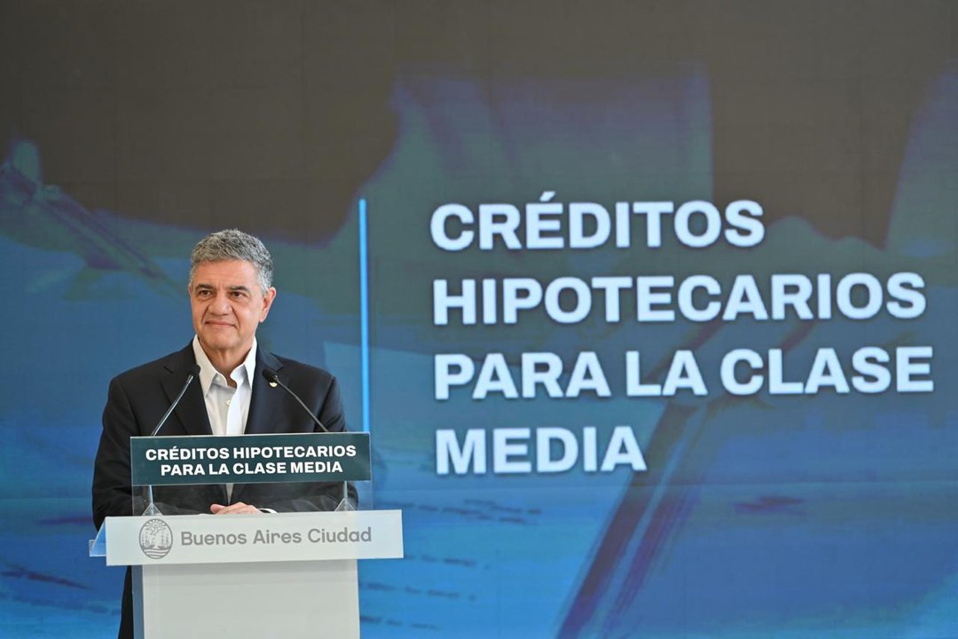 Jorge Macri anunció créditos hipotecarios para la primera vivienda de la clase media en la Ciudad