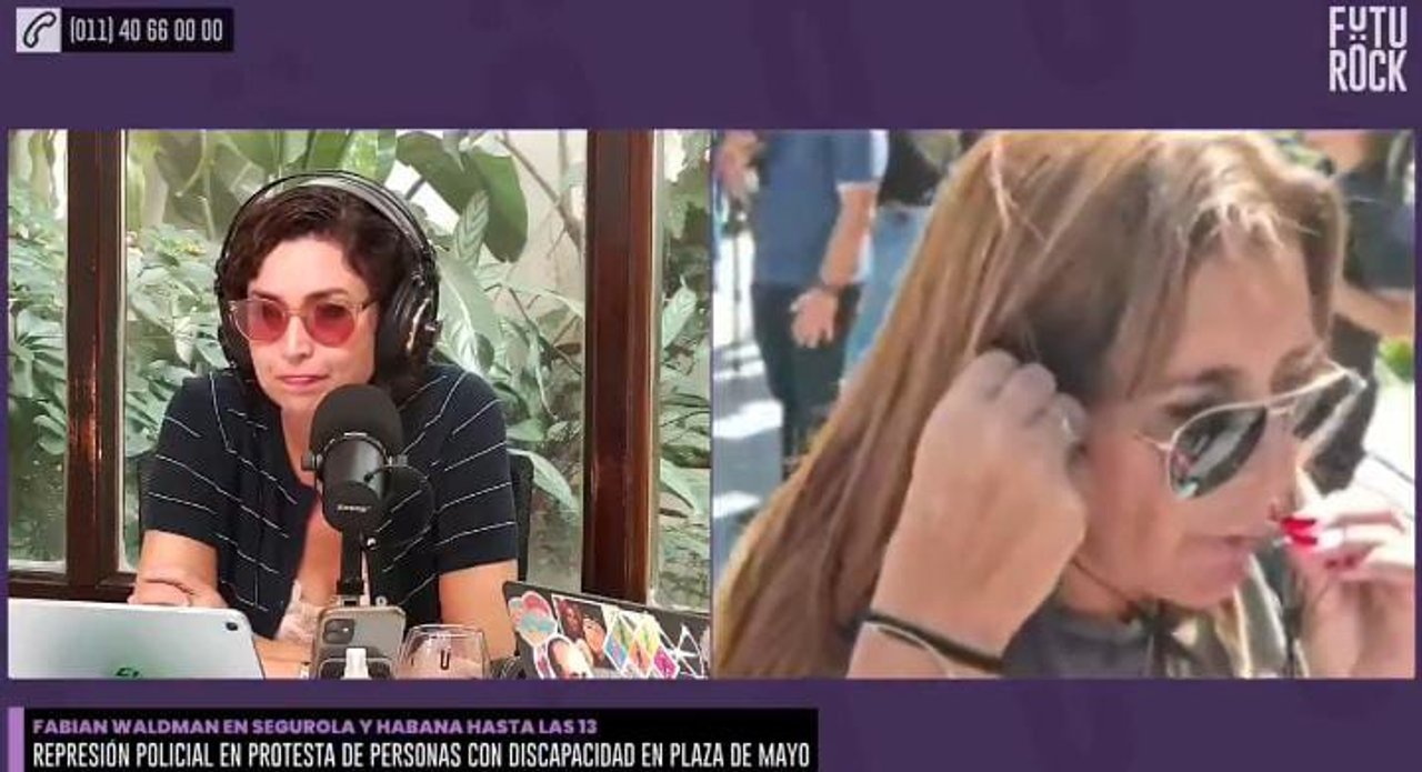 El gesto de Mengolini lo dijo todo: la entrevistada evitó contar a quién votó mientras protestaba por discapacidad y el silencio la dejó expuesta