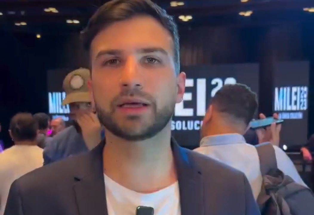 Apareció otro video de Novelli reconociendo que conocía a Milei antes de ser presidente