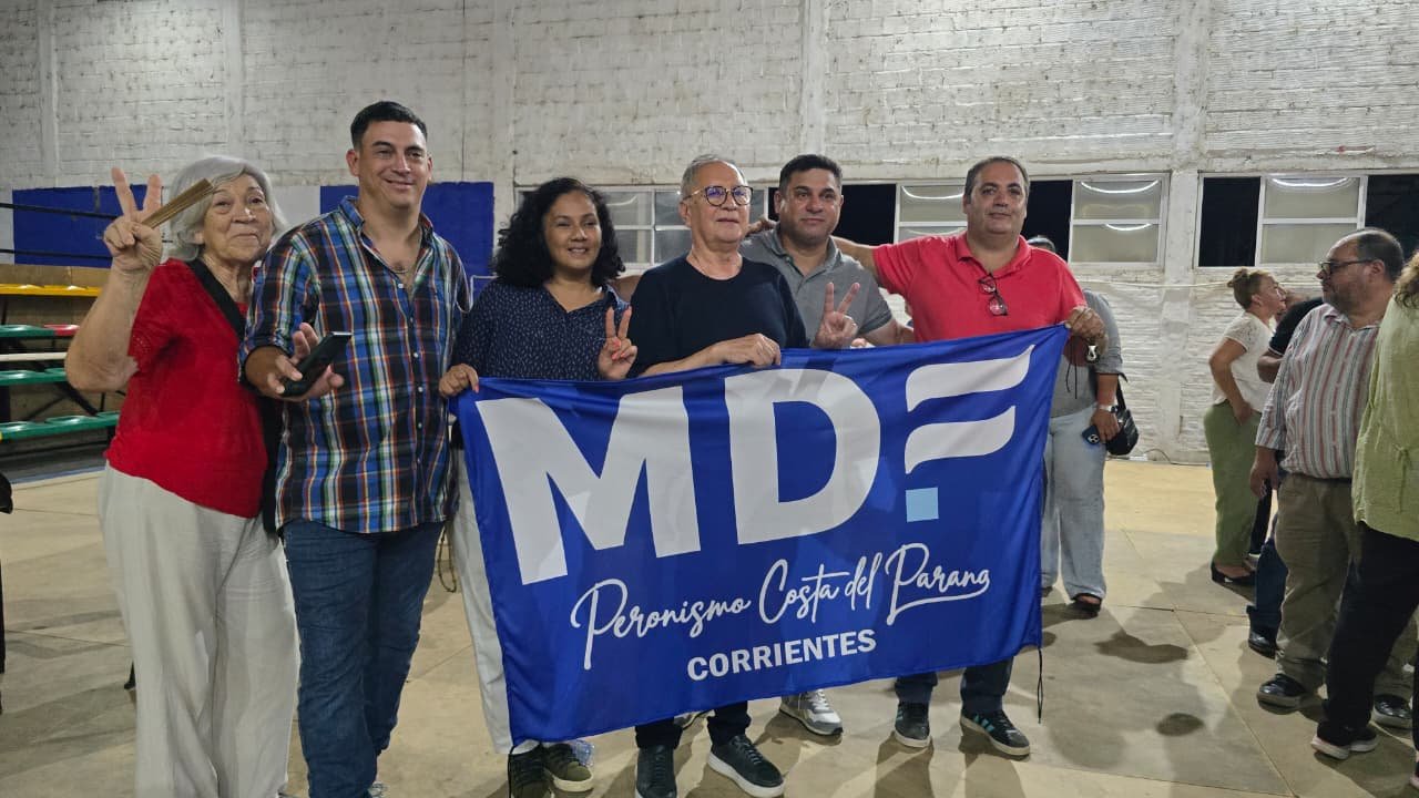 Desembarco del kicillofismo en Corrientes: Alberto Descalzo y Julio Pereyra encabezaron un encuentro peronista en Empedrado