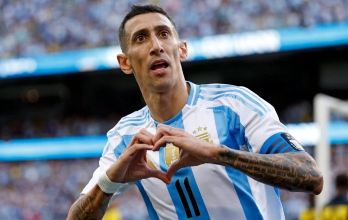 Di María se sumó al reclamo de “Memoria, Verdad y Justicia” con un mensaje dedicado a “esas voces que no callarán”