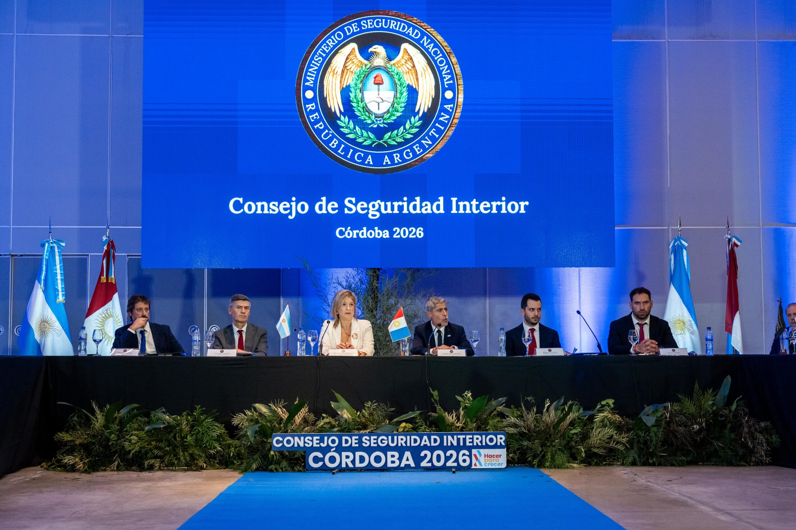 CÓRDOBA: MONTEOLIVA Y QUINTEROS ENCABEZARON EL CONSEJO DE SEGURIDAD INTERIOR