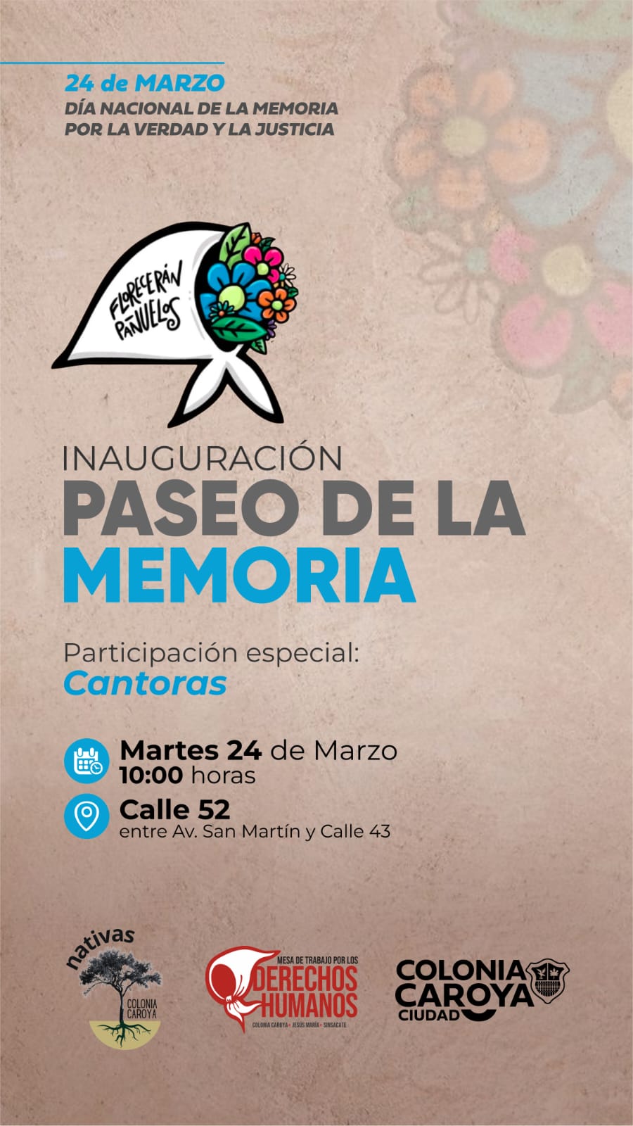 Actividades por el Día de la Memoria la Verdad y la Justicia