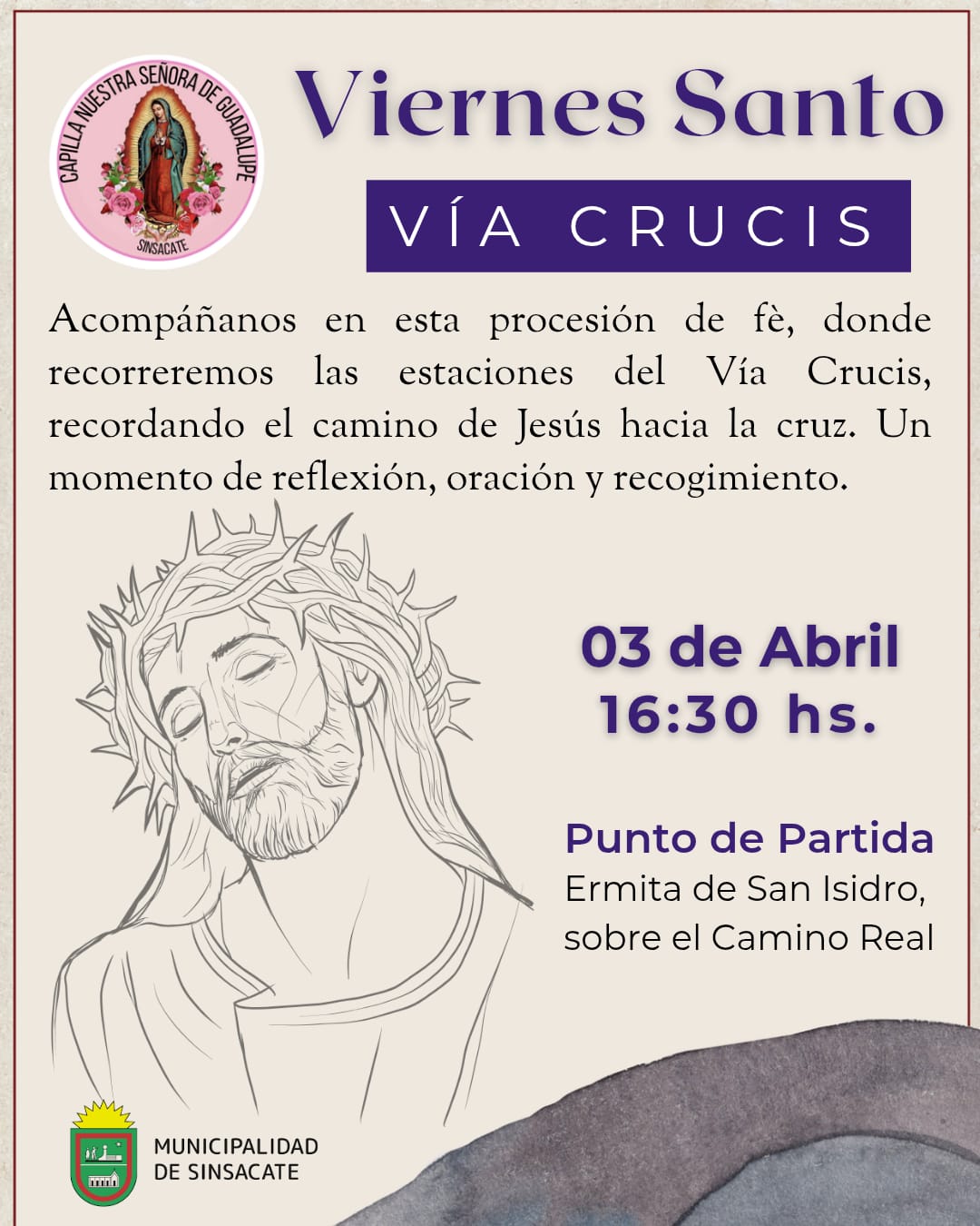 Semana Santa en Jesús María: propuestas culturales, turísticas y de fe