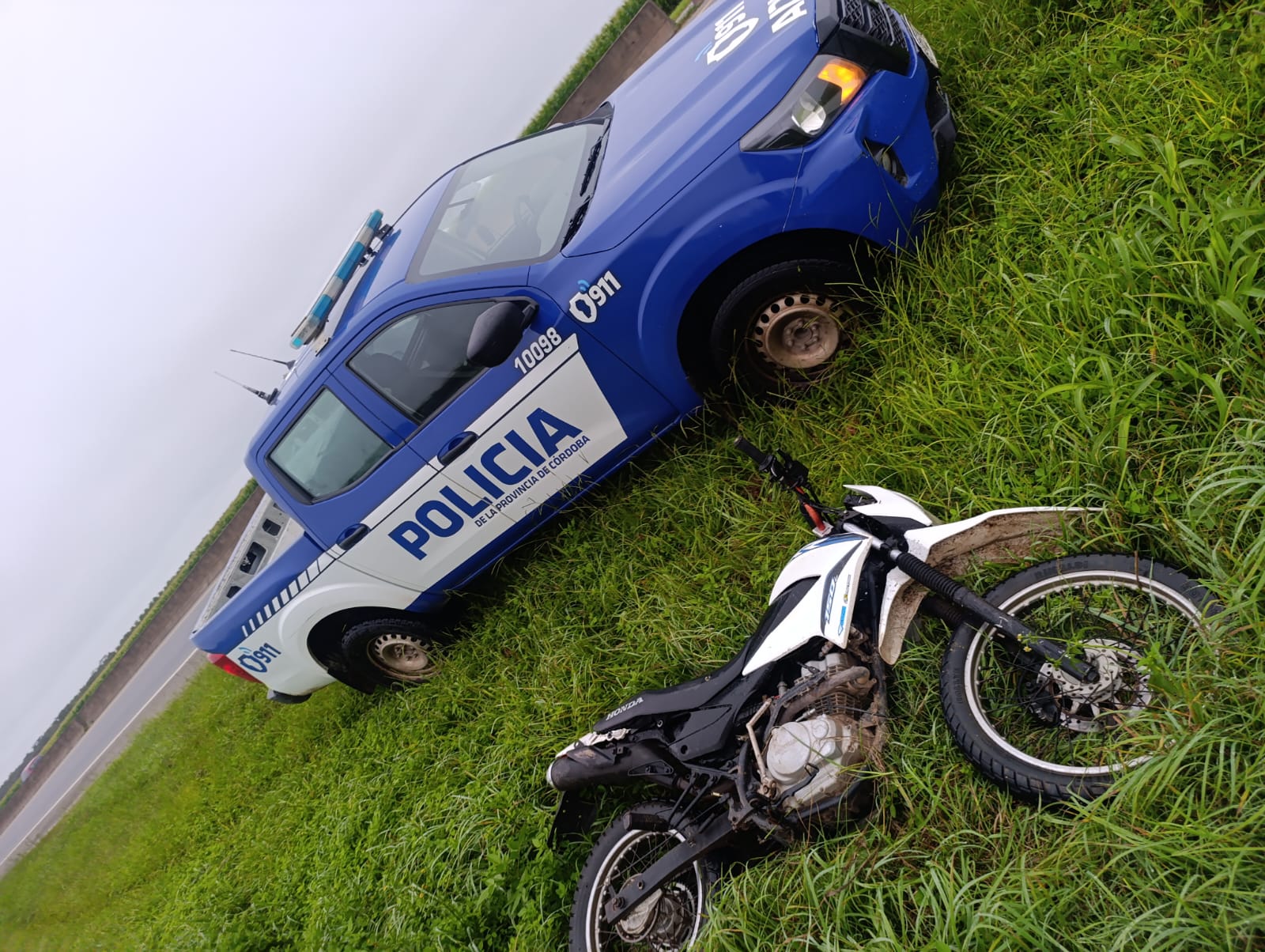 Colonia Caroya: recuperaron una moto robada