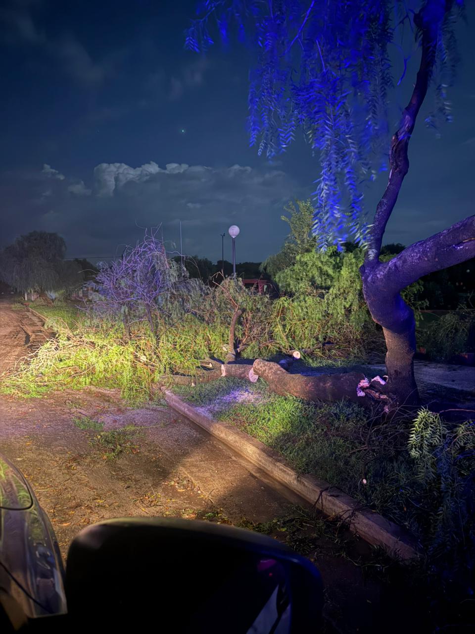 Intervenciones policiales por las inclemencias climáticas