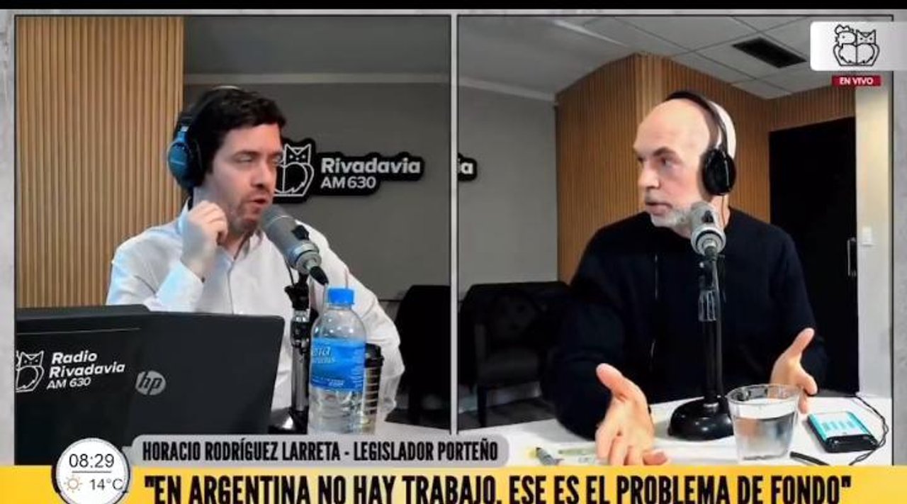 Larreta pintó una postal de la recesión y describió un país frenado y con miedo: “Locales vacíos y gente sin trabajo”