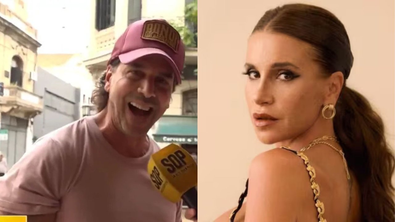 Santiago Almeyda sobre el trío con Florencia Peña: "Siempre cerré la boca"