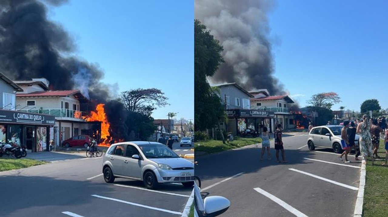 Cayó una aeronave sobre un inmueble en sur de Brasil: al menos un muerto