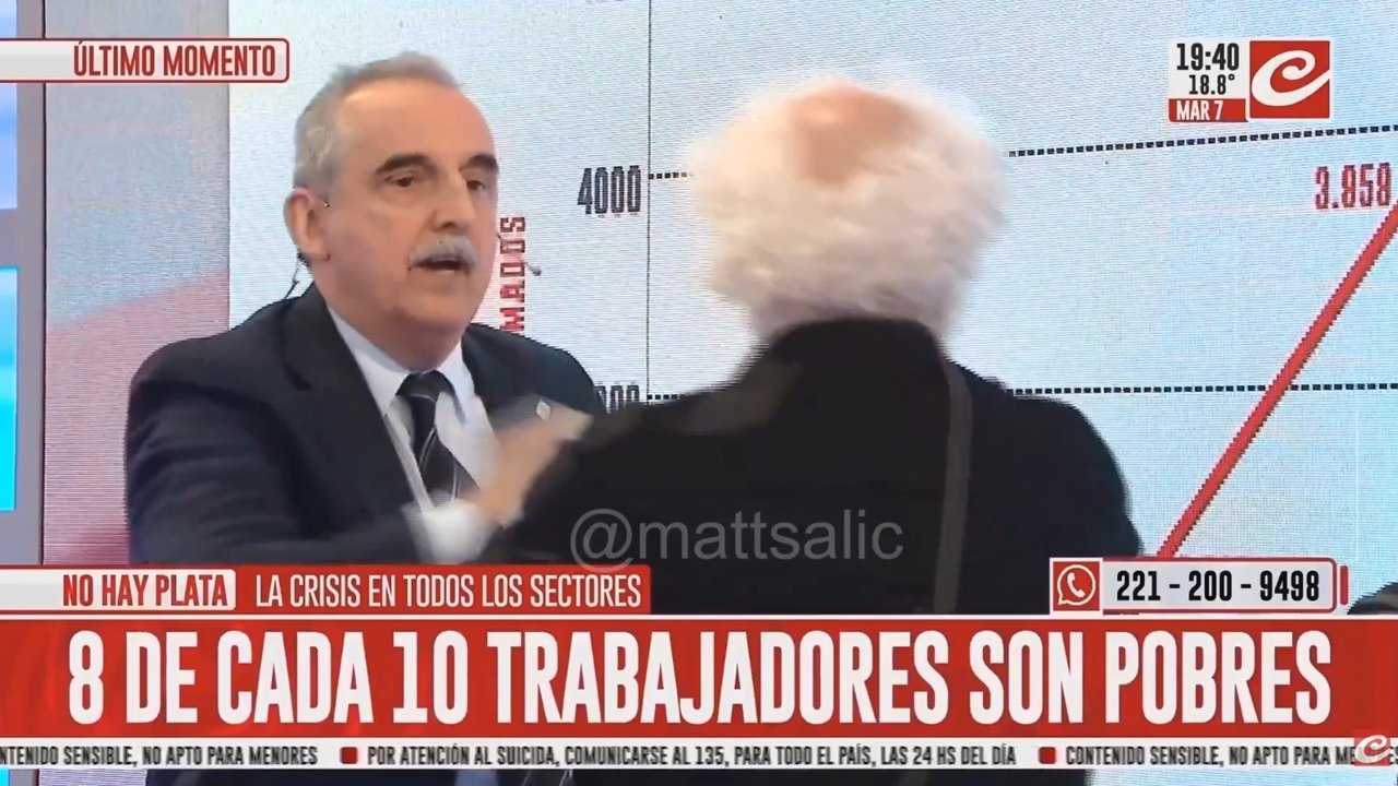 Moreno se la devolvió a Diego Recalde: “Sabés lo que pasa, no sabés leer los gráficos… y tampoco sabés garchar”