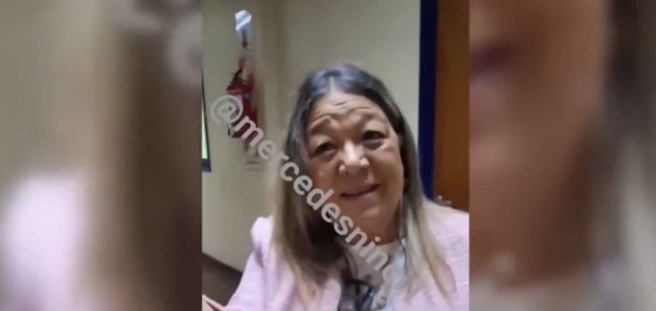 Mercedes Ninci cruzó a la escribana de Manuel Adorni en Comodoro Py y se puso muy nerviosa