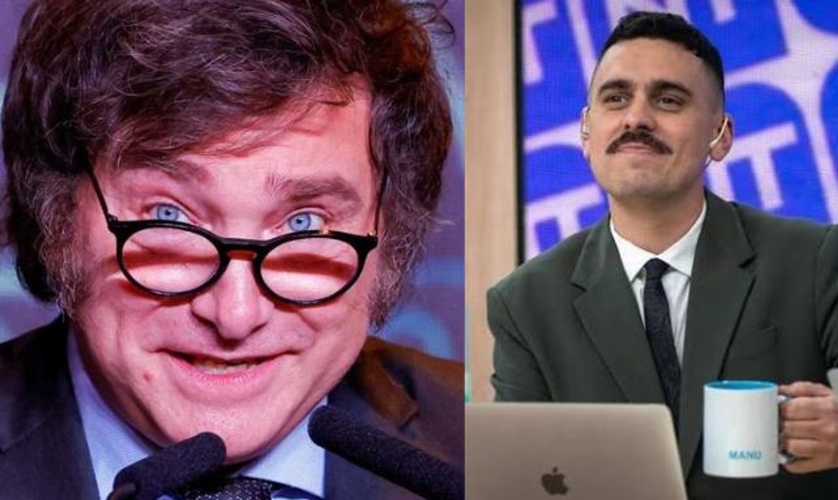 “Cavernícola”, “basura humana”: el feroz ataque de Milei y las chicanas picantes de “Manu Sobre”