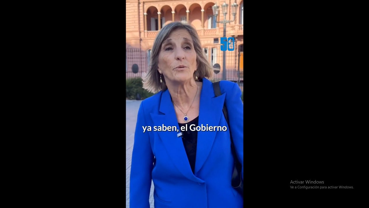 Liliana Franco mostró cómo después de treinta años los libertarios no la dejaron entrar a la Casa Rosada