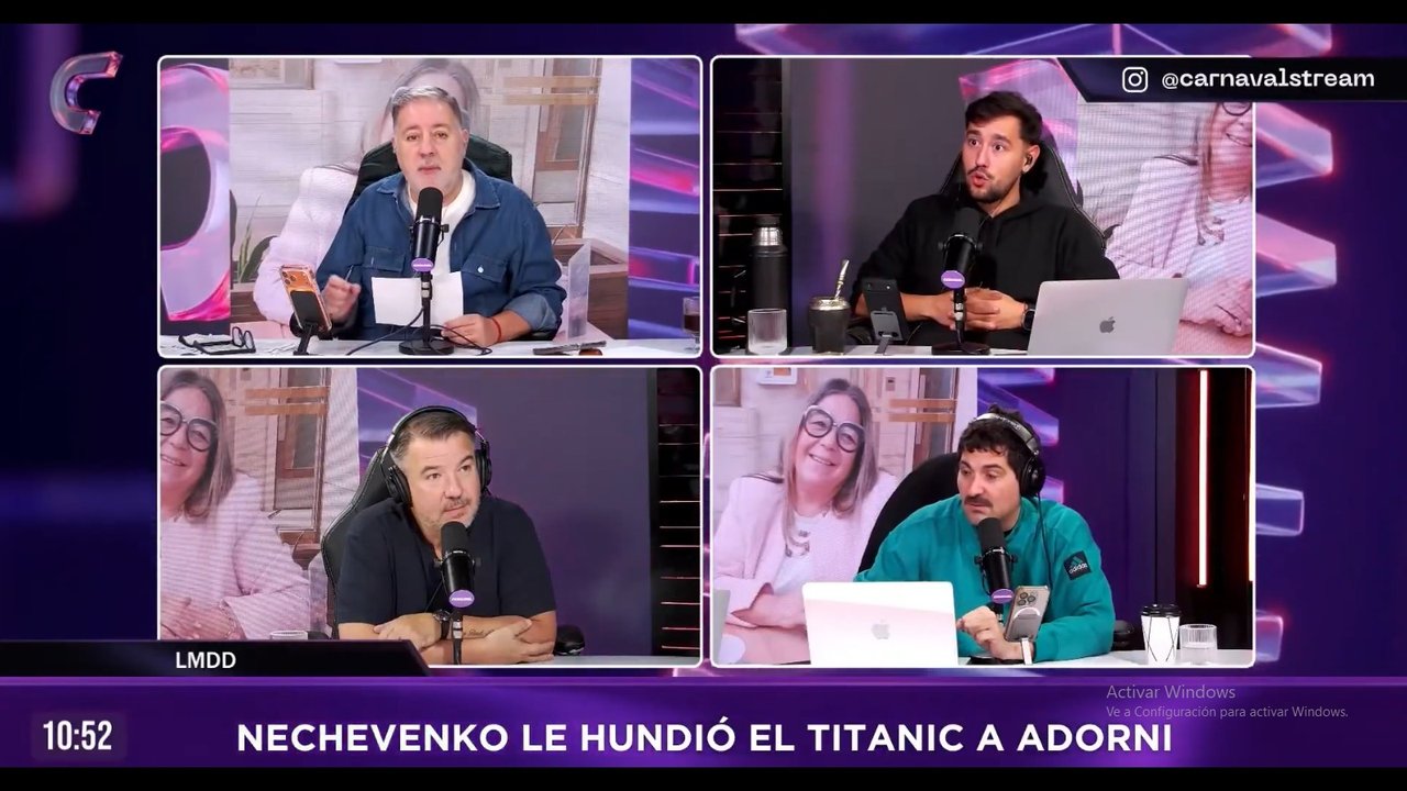 Fabián Doman: “La escribana lo hundió a Adorni, que ya está charlando con los restos del Titanic en el fondo del mar“