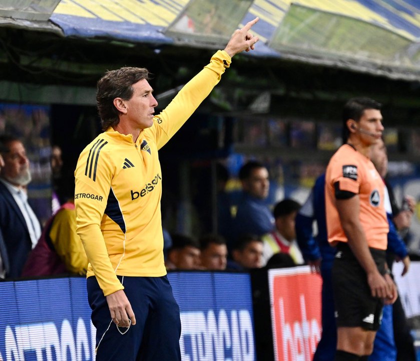 Claudio Úbeda buscará ganar su segundo clásico desde que llegó a Boca, ante Independiente