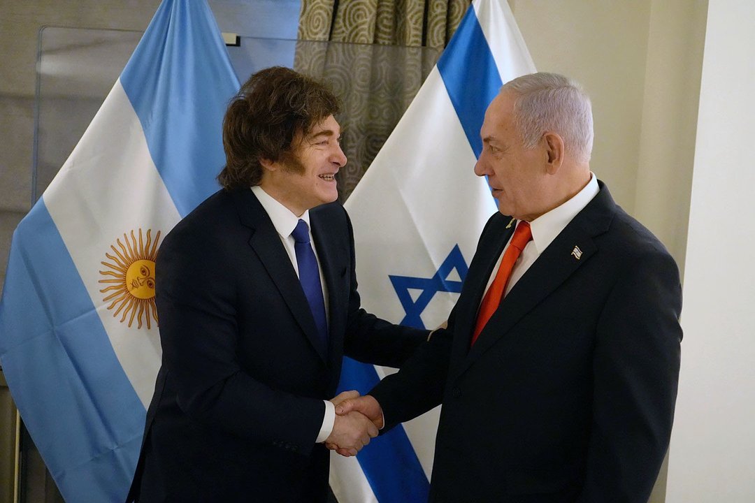 Antes de viajar a Israel, Javier Milei recibió a la DAIA en la Rosada