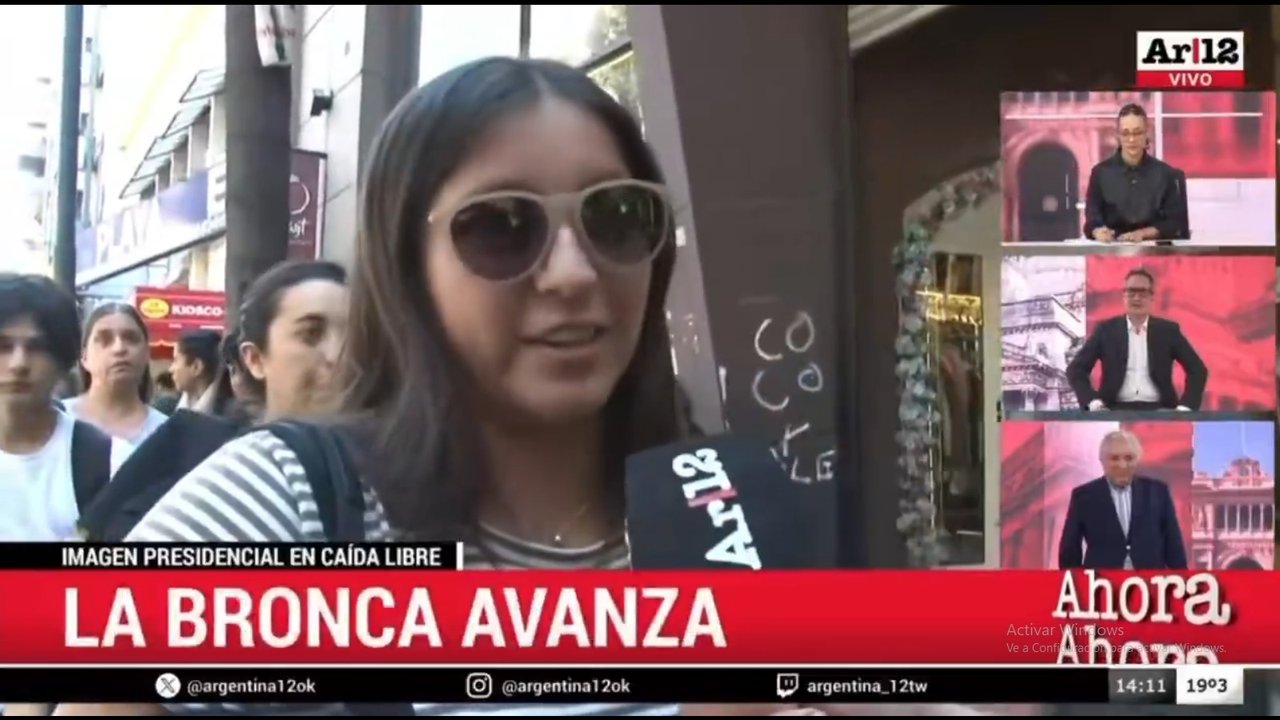 Le preguntaron a la gente en la calle por la imagen del presidente y no encontraron a uno que lo bancara