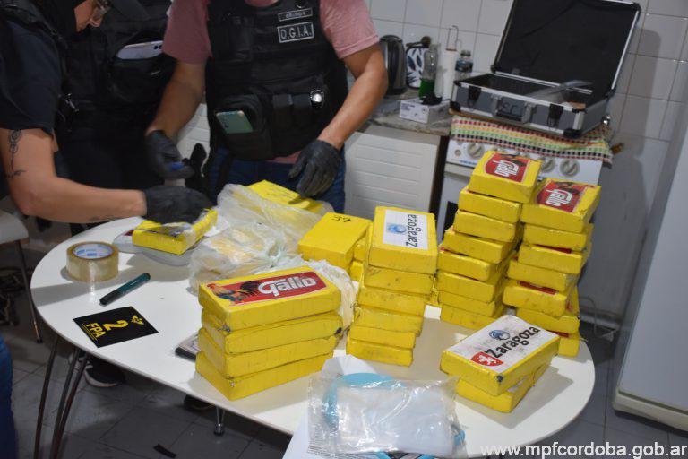 UNA ORGANIZACIÓN NARCO FUE CONDENADA POR EL TRÁFICO DE 70 KILOS COCAÍNA. SUS LÍDERES RECIBIERON ENTRE SEIS Y OCHO AÑOS DE PRISIÓN