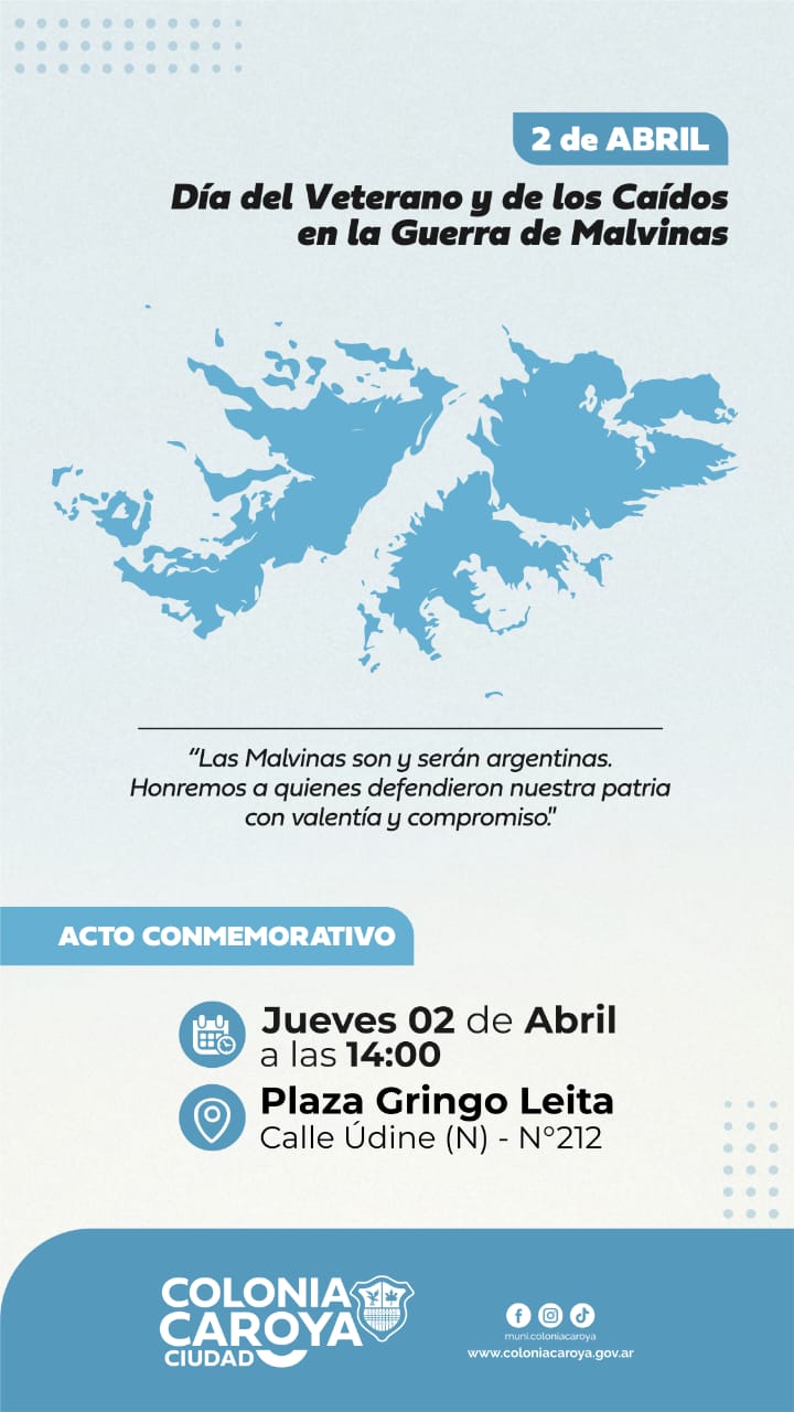 Acto por Malvinas