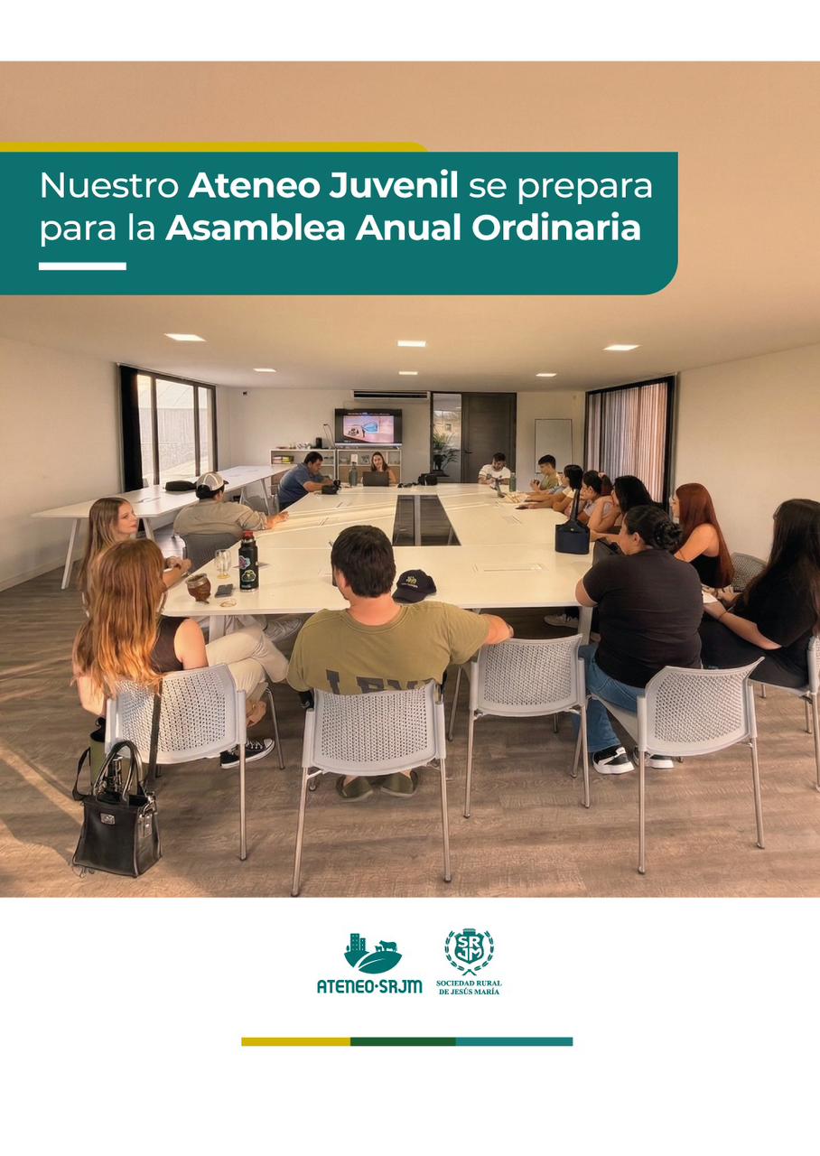 EL ATENEO JUVENIL SE PREPARA PARA LA ASAMBLEA ANUAL ORDINARIA