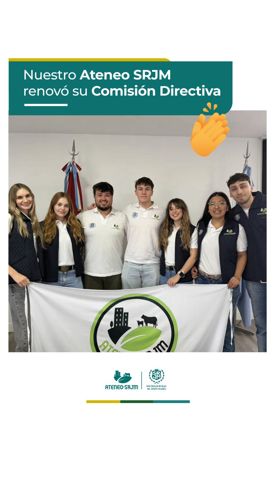 NUESTRO ATENEO JUVENIL RENOVÓ SUS AUTORIDADES PARA EL PERÍODO 2026/2027