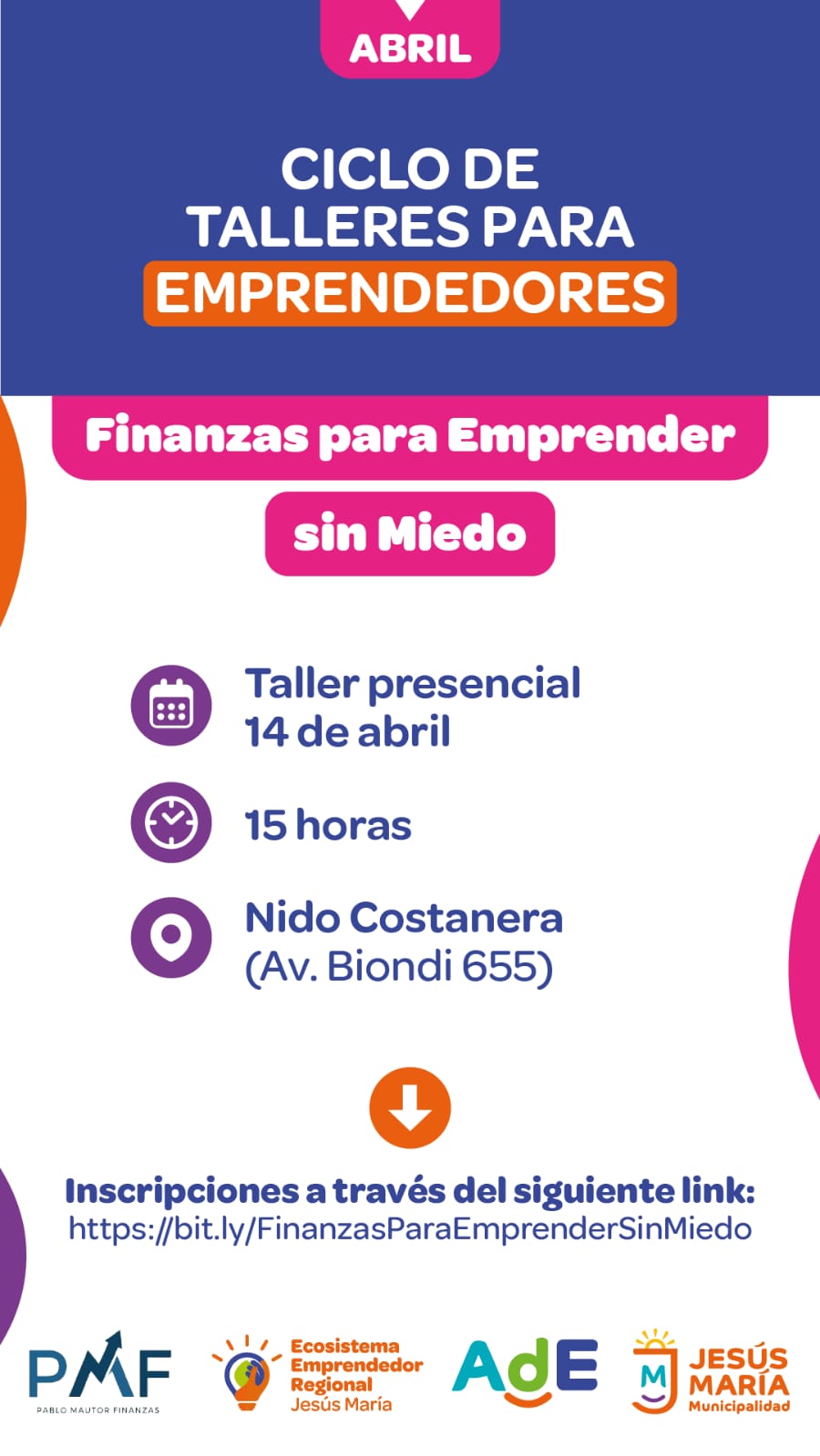 Nuevo taller para emprendedores: claves para ordenar las finanzas de tu proyecto