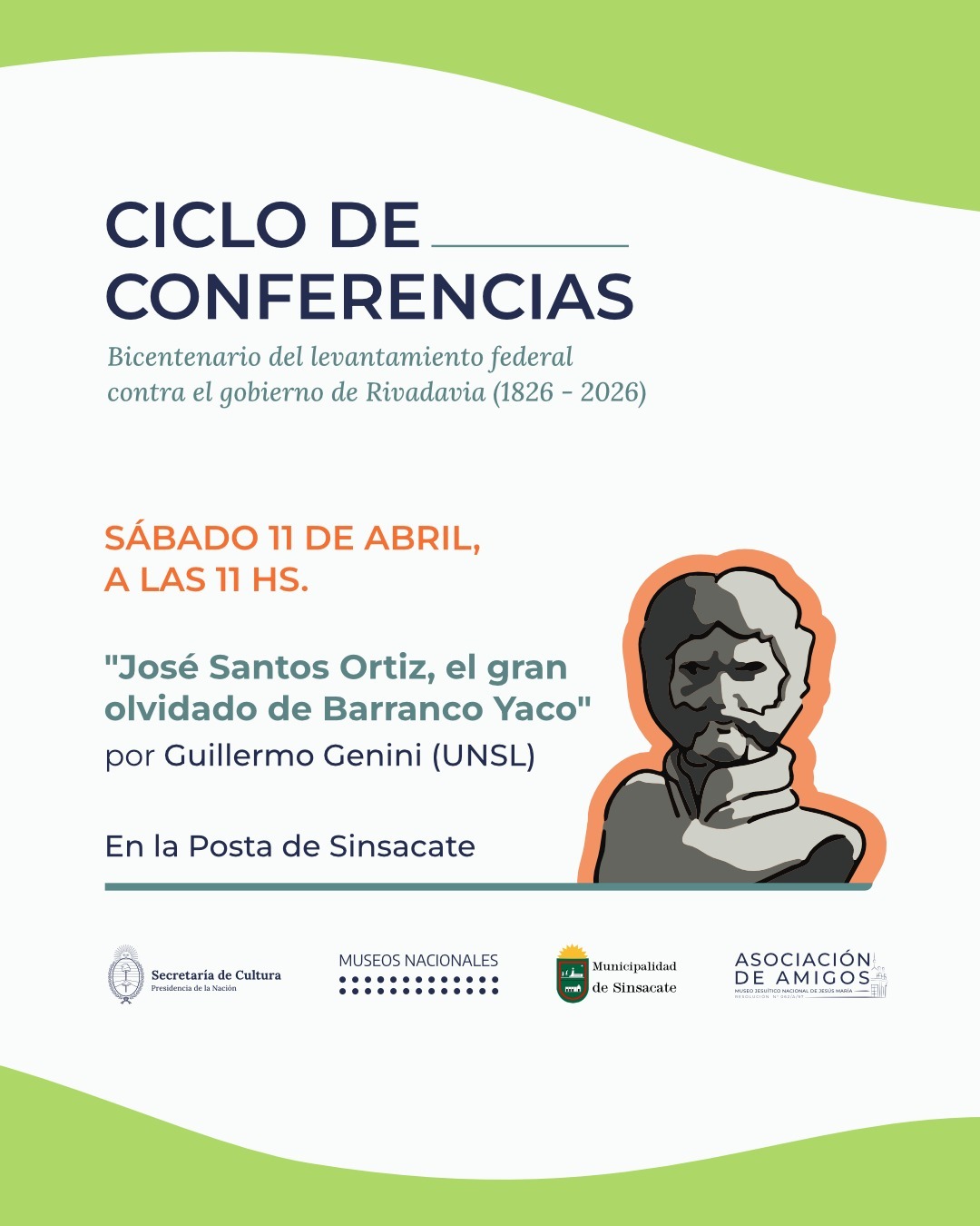 Ciclo de conferencias: Bicentenario del levantamiento federal contra el gobierno de Rivadavia (1826 – 2026)