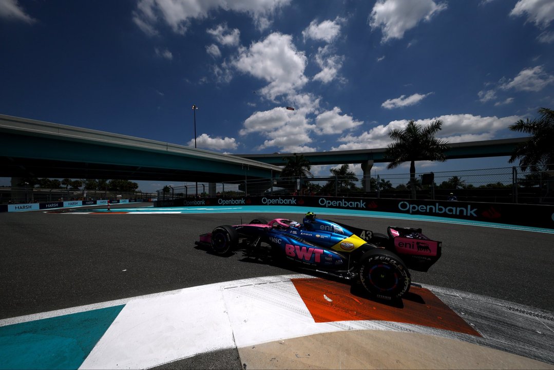 Franco Colapinto tras una gran clasificación sprint en Miami: “Estoy muy contento”
