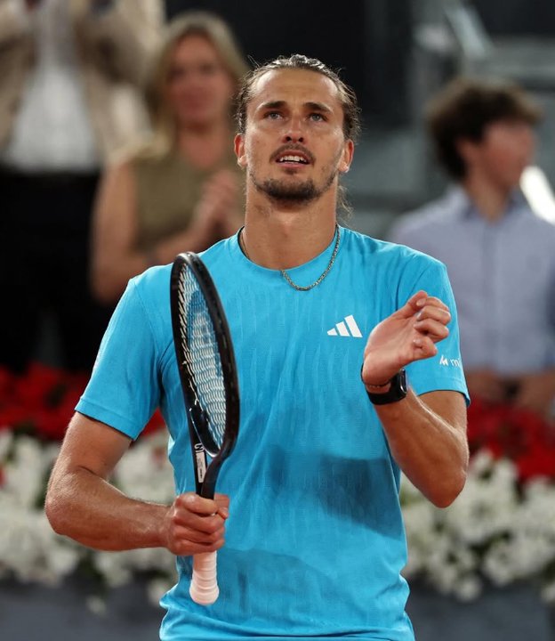 Alexander Zverev fue muy superior, derrotó a Alexander Blockx y es finalista del Masters de Madrid