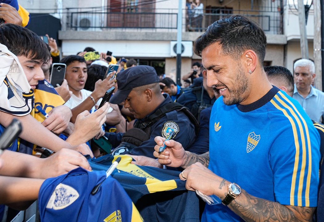 Calurosa bienvenida para Boca en Santiago del Estero, donde visitará a Central Córdoba