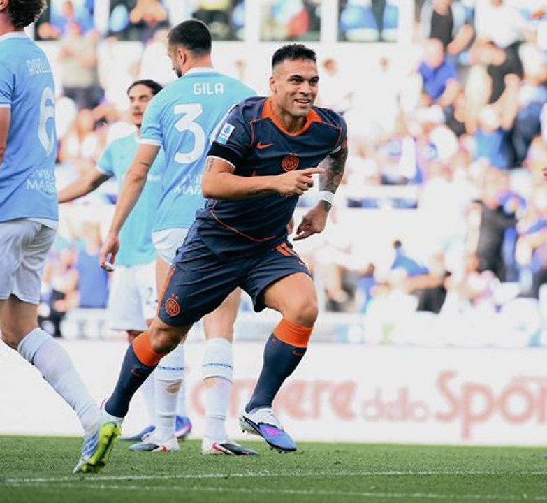 Lautaro Martínez marcó en la goleada del Inter campeón y Juventus ganó para meterse en el podio